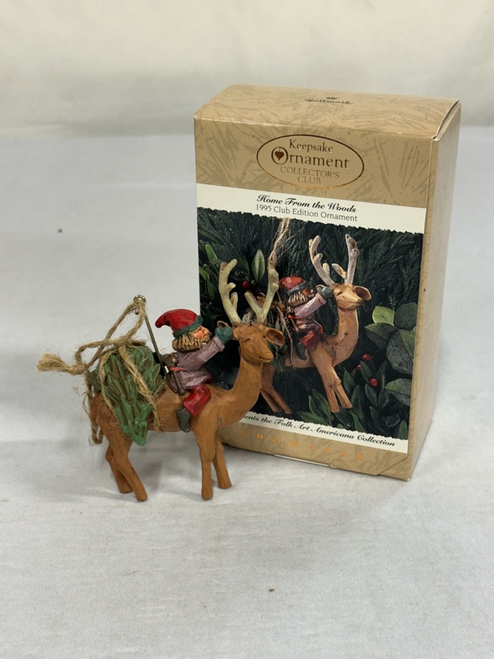 Vintage Hallmark Keepsake “Home From the Woods” Ornament